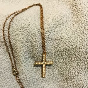 Gold cross